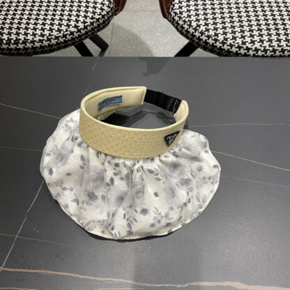 Prada summer beach vacation sun hat - Image 6