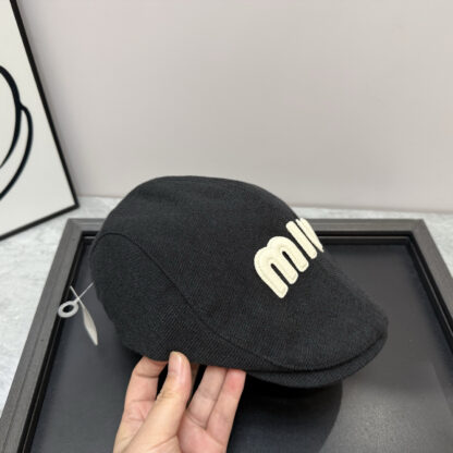 Miu Miu Fashion All-match Front Hat - Image 7