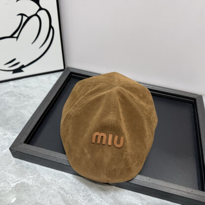 Miu Miu Fashion All-match Front Hat - Image 7