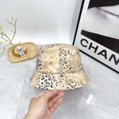 Prada niche sexy leopard fashion bucket hat - Image 6