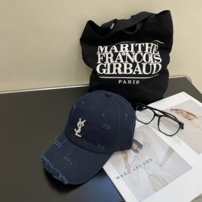 Yves Saint Laurent rhinestone baseball cap - Image 4
