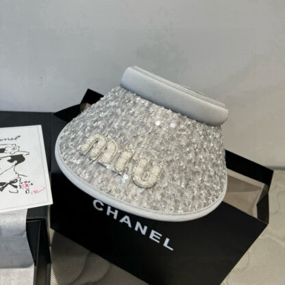 Miu Miu new hollow top sun hat - Image 7