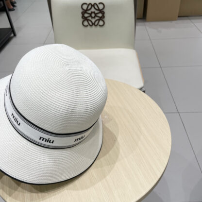 Miu Miu new raffia hat - Image 7