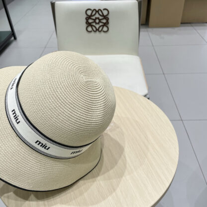 Miu Miu new raffia hat - Image 7