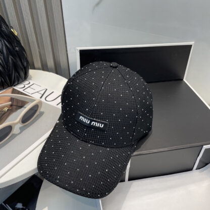 Miu Miu new diamond baseball cap - Image 7