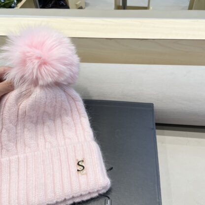 Yves Saint Laurent wool-blend knitted hat - Image 6