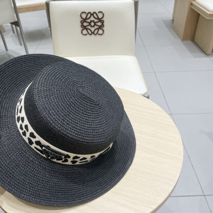 Prada flat straw hat - Image 6