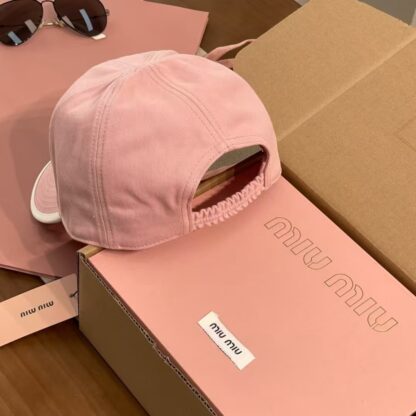 Miu Miu casual embroidered baseball cap - Image 7