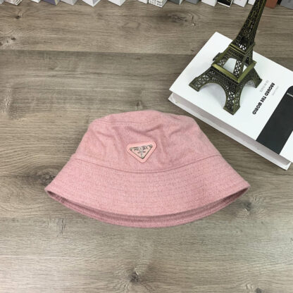 Prada velvet sun visor bucket hat - Image 6