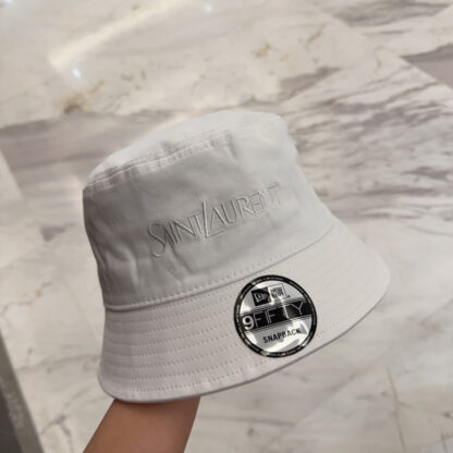 Saint Laurent lettering embroidered bucket hat - Image 6