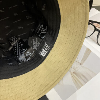 Saint Laurent lettering embroidered bucket hat - Image 6