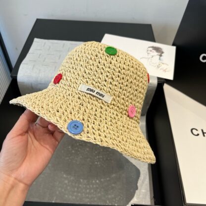 Miu Miu Sun Beach Hat - Image 7