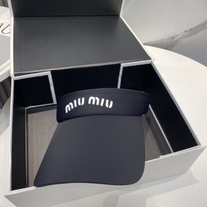 Miu Miu ice silk hollow hat - Image 7