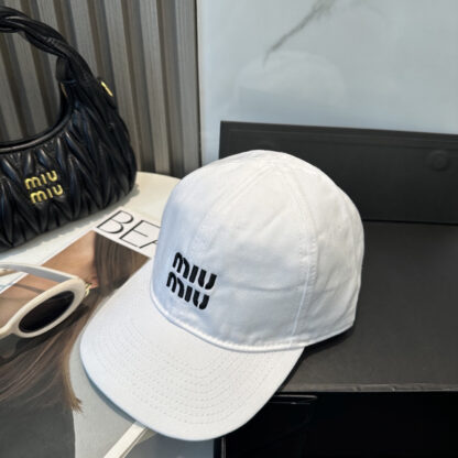 Miu Miu embroidered baseball cap - Image 7