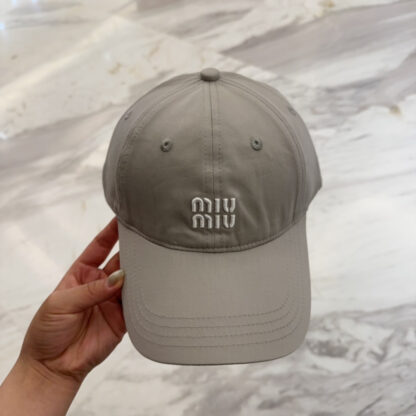 Miu Miu simple embroidered baseball cap - Image 7