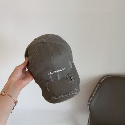 Balenciaga new irregular old style baseball cap - Image 6