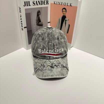 Balenciaga Korean version of British casual custom baseball cap - Image 6