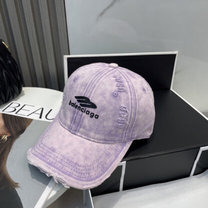 Balenciaga Spring New Hole Casual Baseball Cap - Image 6