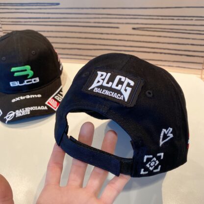 Balenciaga Korean version of British casual custom baseball cap - Image 6