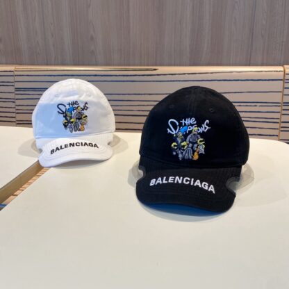 Balenciaga Korean version of British casual custom baseball cap - Image 6