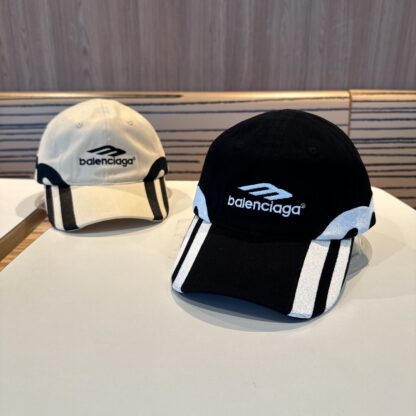 Balenciaga Korean version of British casual custom baseball cap - Image 6