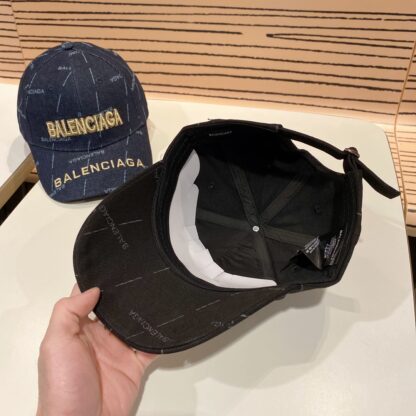 Balenciaga Korean version of British casual custom baseball cap - Image 6