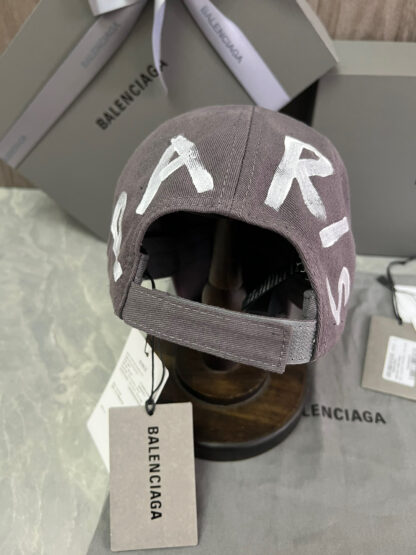 Balenciaga all-match logo embroidered baseball cap - Image 6