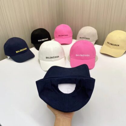 Balenciaga Unisex Korean British Casual Custom Baseball Cap - Image 6