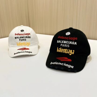 Balenciaga Unisex Korean British Casual Custom Baseball Cap - Image 6