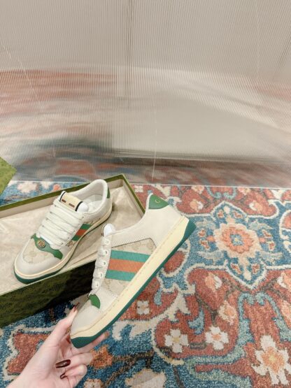 Gucci distressed dirty casual shoes catwalk style - Image 7