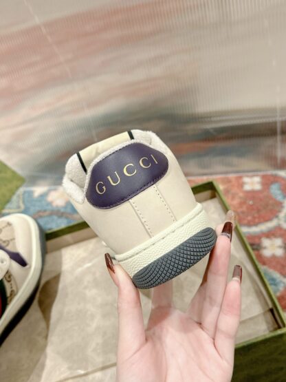 Gucci distressed dirty casual shoes catwalk style - Image 7