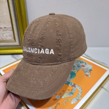 Balenciaga pure cotton old fashioned baseball cap - Image 6