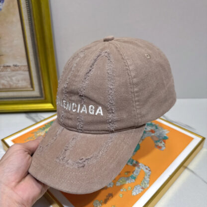 Balenciaga pure cotton old fashioned baseball cap - Image 6