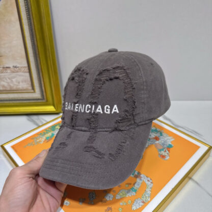 Balenciaga pure cotton old fashioned baseball cap - Image 6