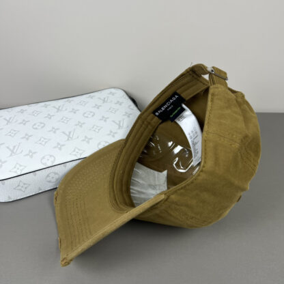 Balenciaga classic quote embroidered couple baseball cap - Image 6
