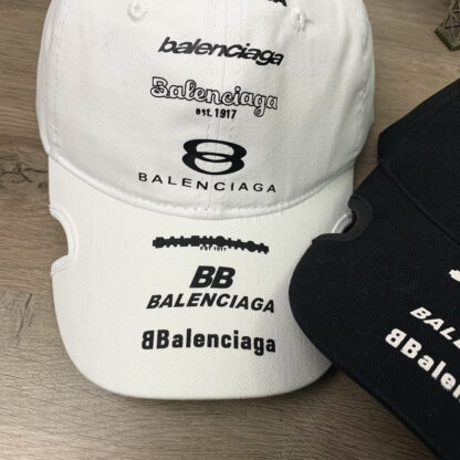 Balenciaga printed letters soft top men and women casual all-match baseball cap - Image 6