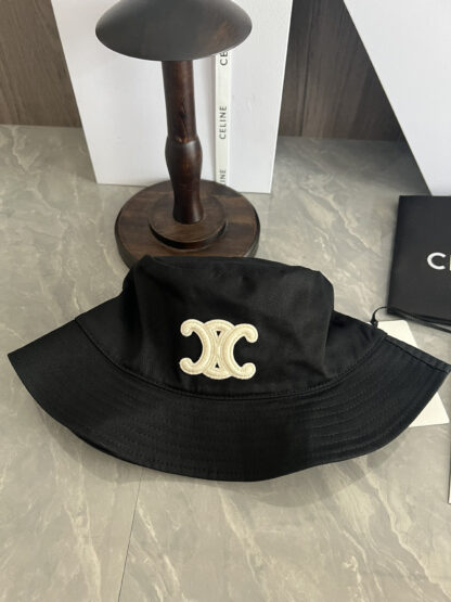 Celine logo embroidered bucket hat - Image 6