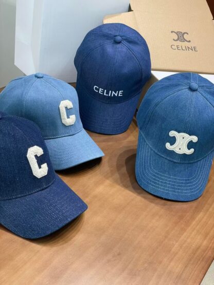 Celine denim comfortable soft durable baseball cap - Image 6