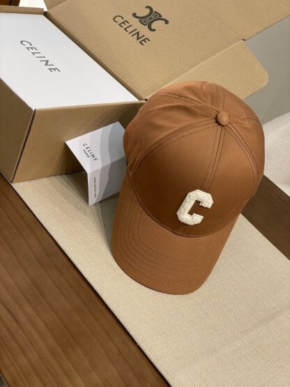 Celine Toffee Elegant and Sophisticated Comfort Baseball Cap - Image 6