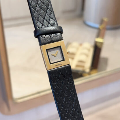 Chanel Diamond Small Square Watch - Image 7