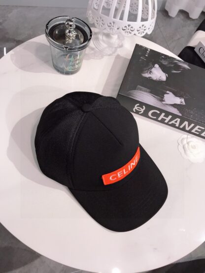 Celine Spring and Summer catwalk high quality fly woven simple baseball cap - Image 6