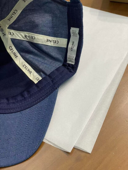 Celine denim comfortable soft durable baseball cap - Image 6