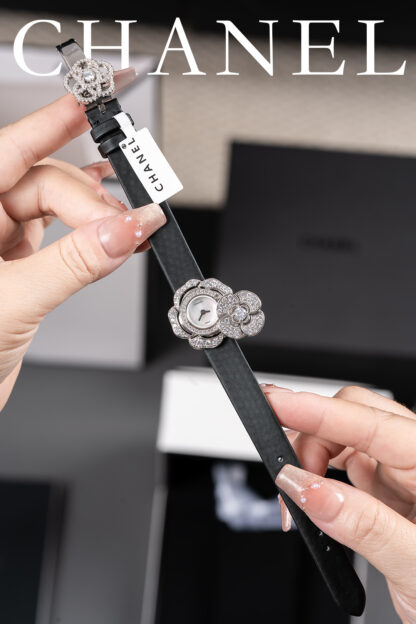 Chanel Delicate Camellia Quartz Watch - Image 7