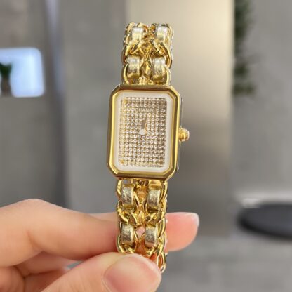 Chanel Vintage Sugar Cube Watch - Image 7