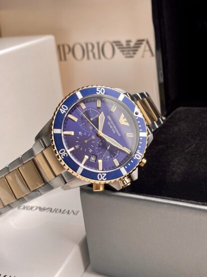 Armani multi-dial design fashion watch - Image 6