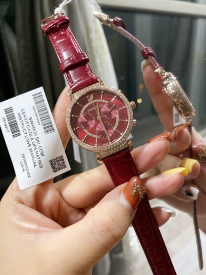 Swarovski Fashion Crystal Three-Eye Chronograph - Image 6