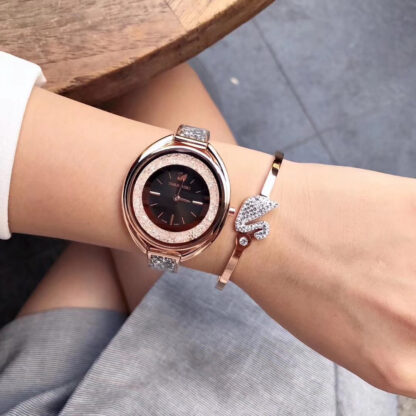Swarovski crystal diamond watch - Image 6