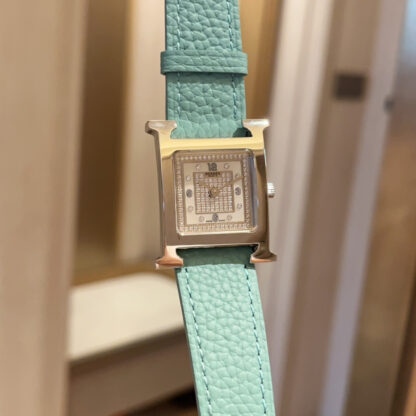 Hermes Square Dial Simple Quartz Watch - Image 6