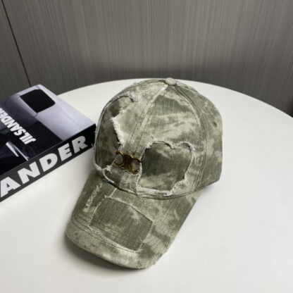 Celine Spring Washed Baseball Cap - Image 6