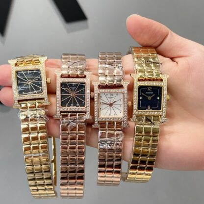 Hermes Square Dial Fashionable Temperament Watch - Image 6